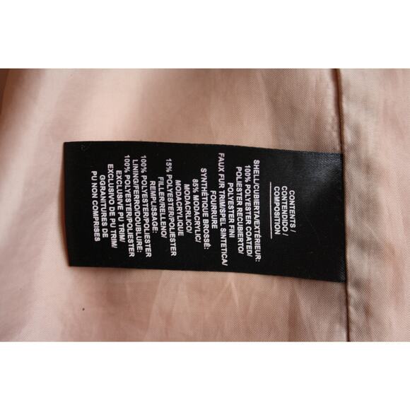 Fleet Street Puffer Knee Length Jacket Zip Up Brown Small Long Sleeve - Picture 10 of 13